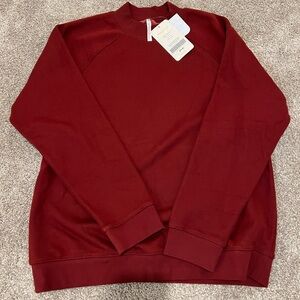 NWT - Fabletics deep red sweatshirt Size large